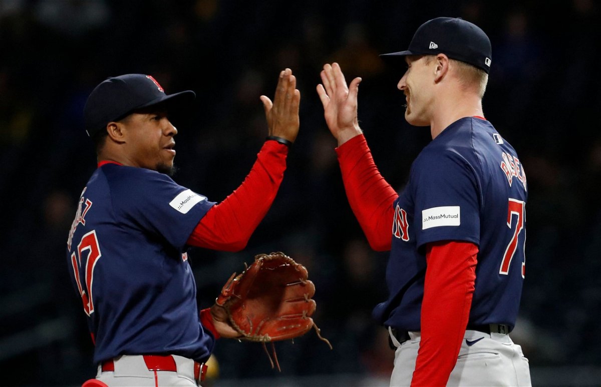 <i>Charles LeClaire/USA Today Sports/Reuters via CNN Newsource</i><br/>Booser had endured a series of injuries and setbacks before his MLB debut.
