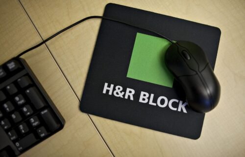 Some H&R Block customers who waited until the last day to file their taxes faced frustrating outages that began Sunday night