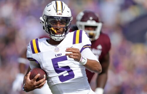 Daniels was the 2023 Heisman Trophy winner after an excellent season with the LSU Tigers.