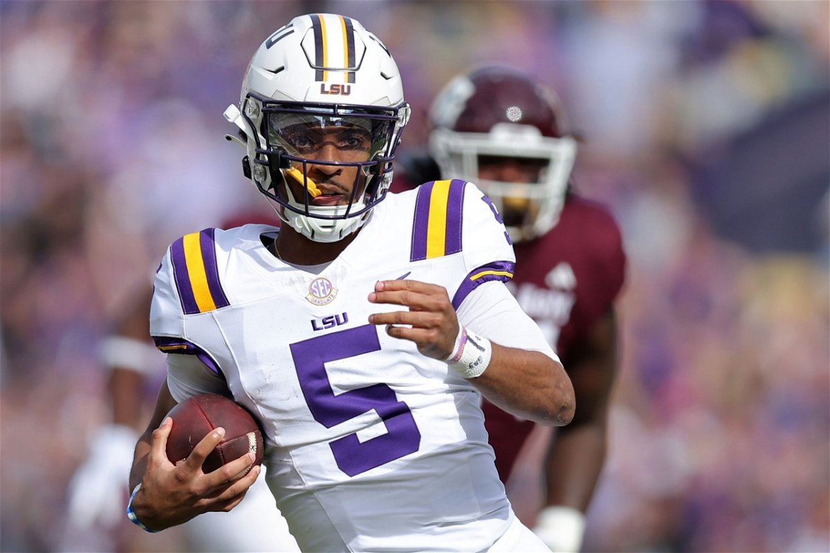 Daniels was the 2023 Heisman Trophy winner after an excellent season with the LSU Tigers.