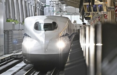 Japan's Shinkansen bullet trains have a reputation for punctuality.