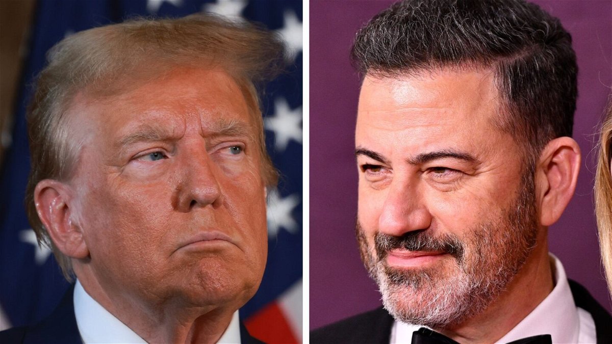 <i>Getty Images via CNN Newsource</i><br/>Former President Donald Trump on Wednesday attacked late-night television host Jimmy Kimmel for something actor Al Pacino did.