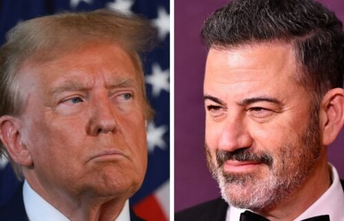 Former President Donald Trump on Wednesday attacked late-night television host Jimmy Kimmel for something actor Al Pacino did.