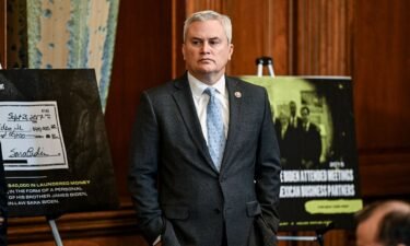 Rep. James Comer participates in a November 2023 news conference on the impeachment inquiry into President Joe Biden at the Capitol.