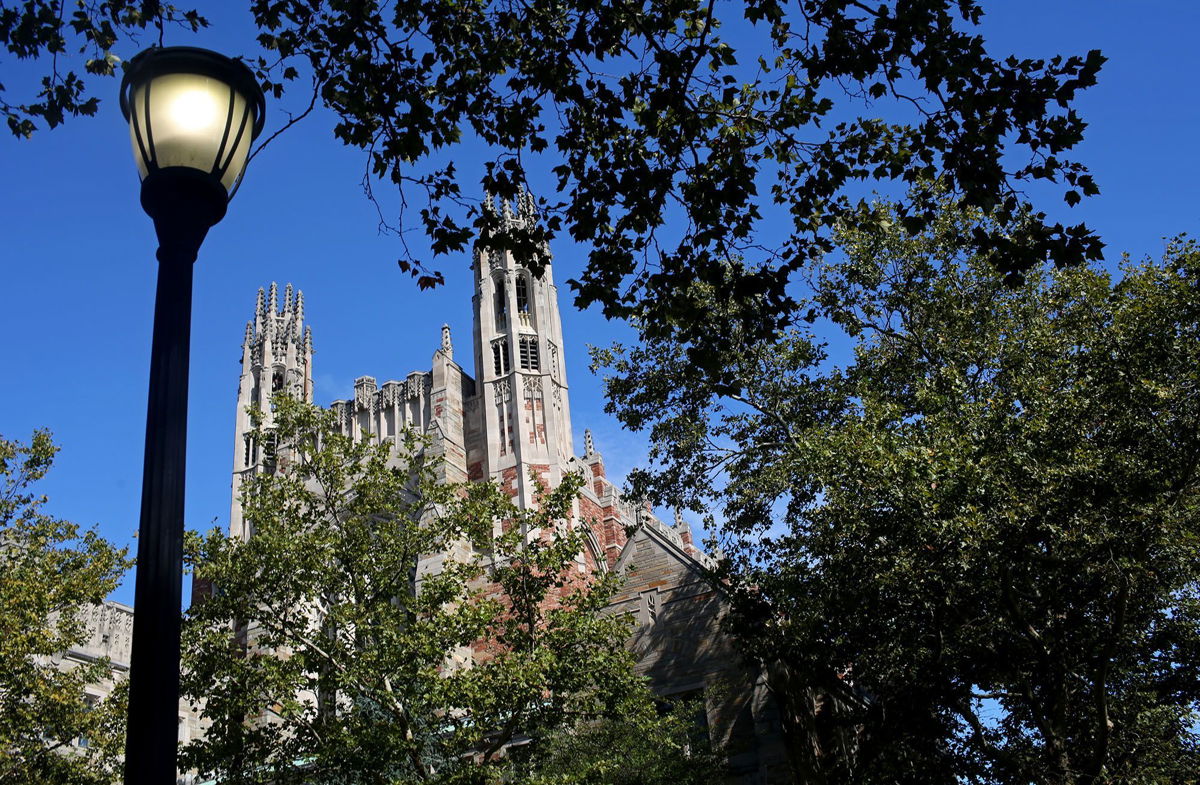 <i>Yana Paskova/Getty Images via CNN Newsource</i><br/>At least 16 people have been arrested – including some students – during a response to a protest on Yale University’s campus in Connecticut