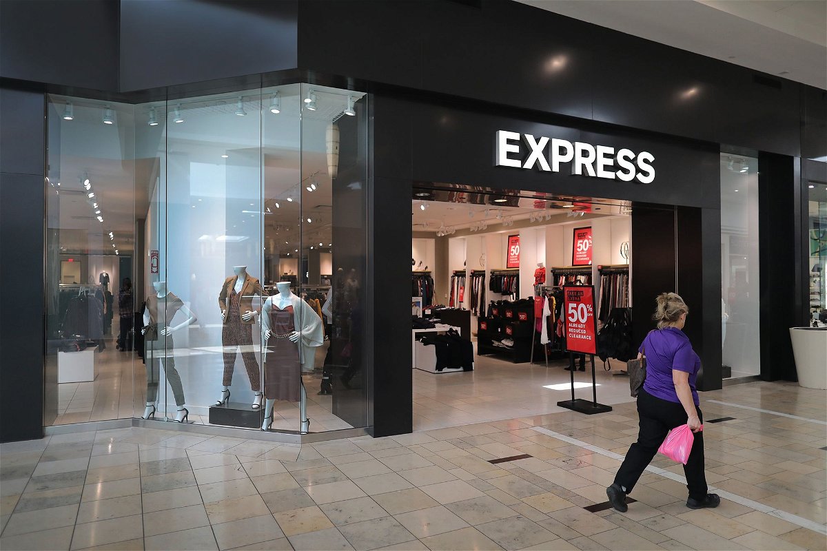 <i>Joe Raedle/Getty Images via CNN Newsource</i><br/>Trendy fashion retailer Express Inc. has filed for bankruptcy. It plans to close more than 100 stores.