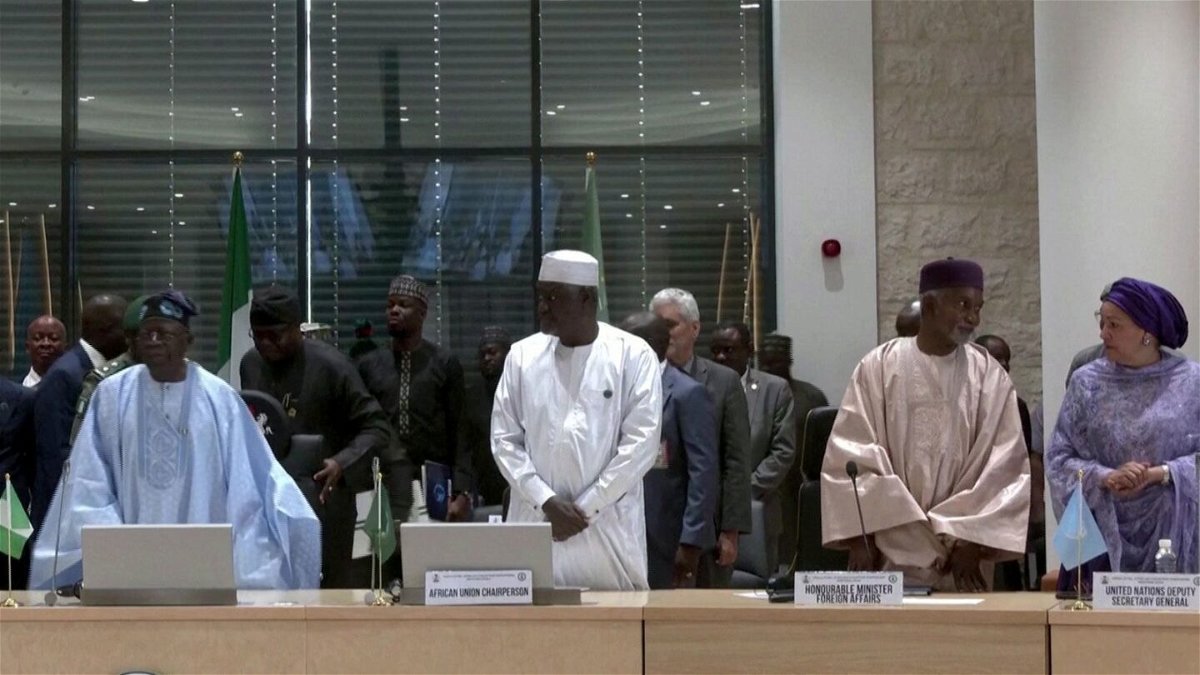 <i>Reuters via CNN Newsource</i><br/>African leaders gathered for a high-level counter-terrorism summit in the Nigerian capital Abuja Monday