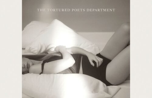 Taylor Swift on the cover of 'The Tortured Poets Department