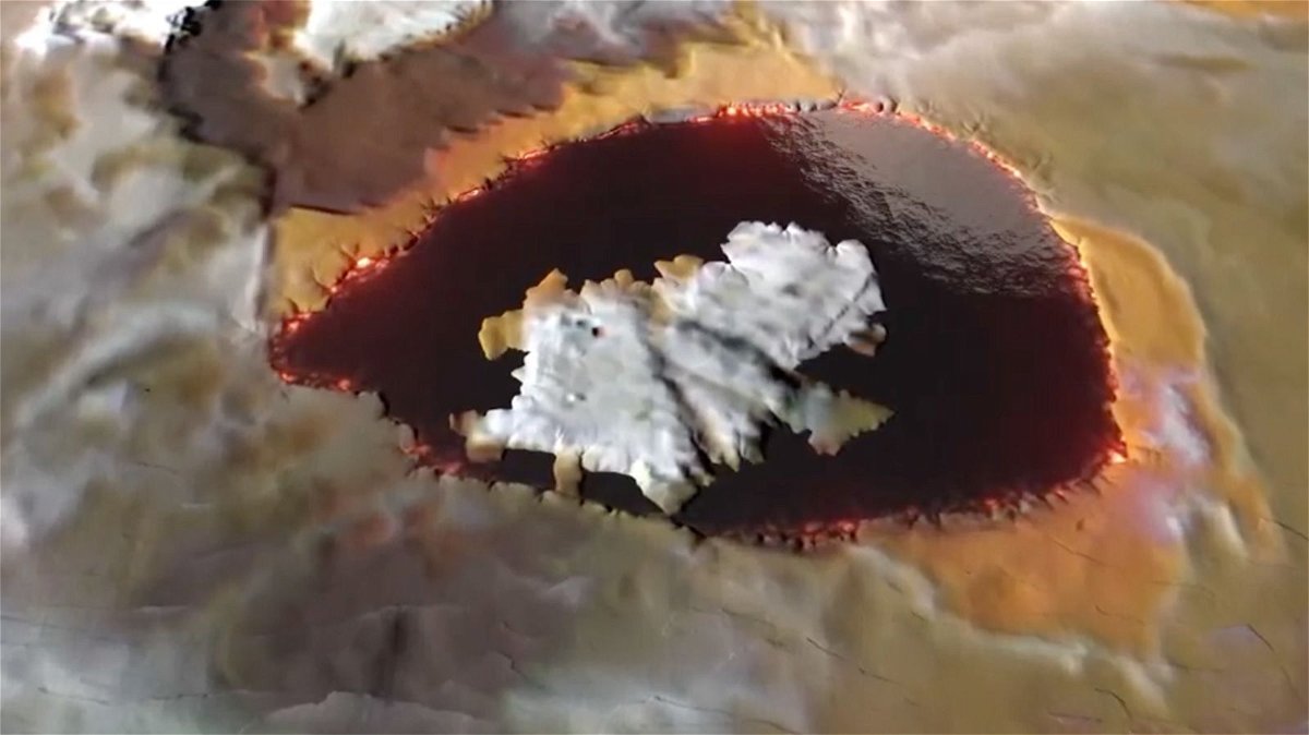 <i>JPLraw via CNN Newsource</i><br/>A graphic shows what a lava lake