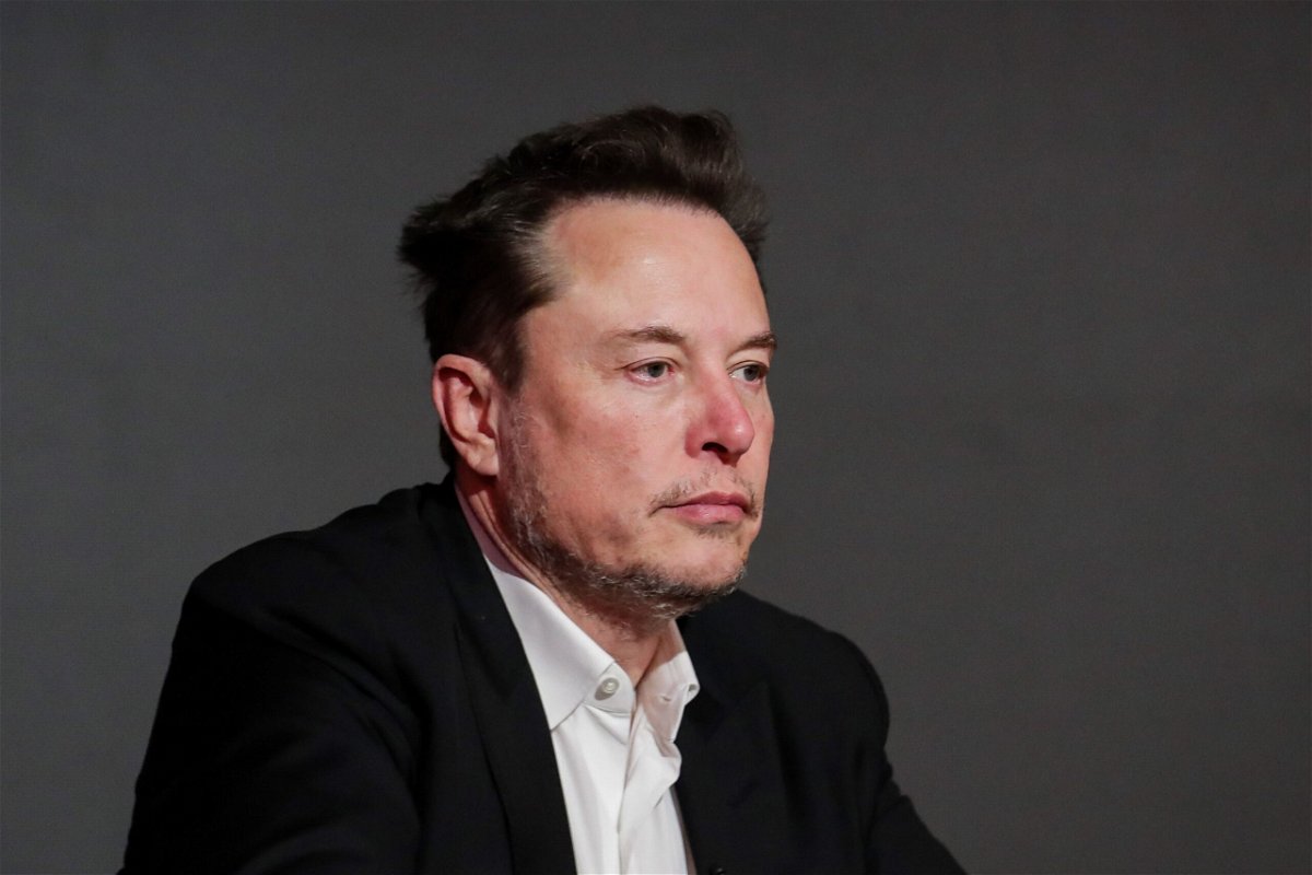 <i>Grzegorz Wajda/SOPA Images/LightRocket/Getty Images via CNN Newsource</i><br/>Insults have been hurled for days between X owner Elon Musk