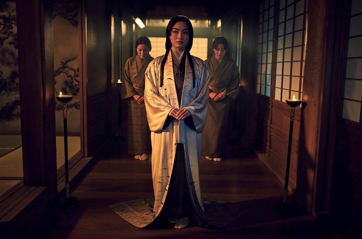 Anna Sawai (center) in FX/Hulu's "Shogun."