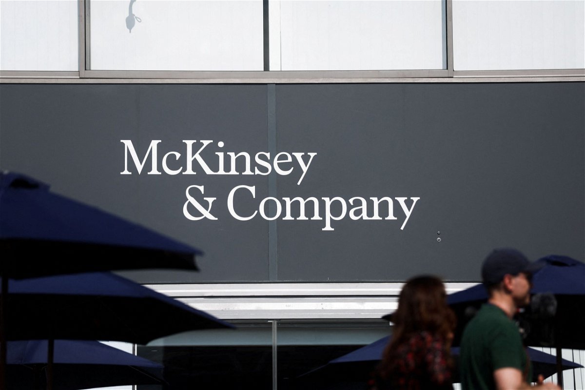 <i>Benoit Tessier/Reuters via CNN Newsource</i><br/>The Justice Department is investigating McKinsey & Company