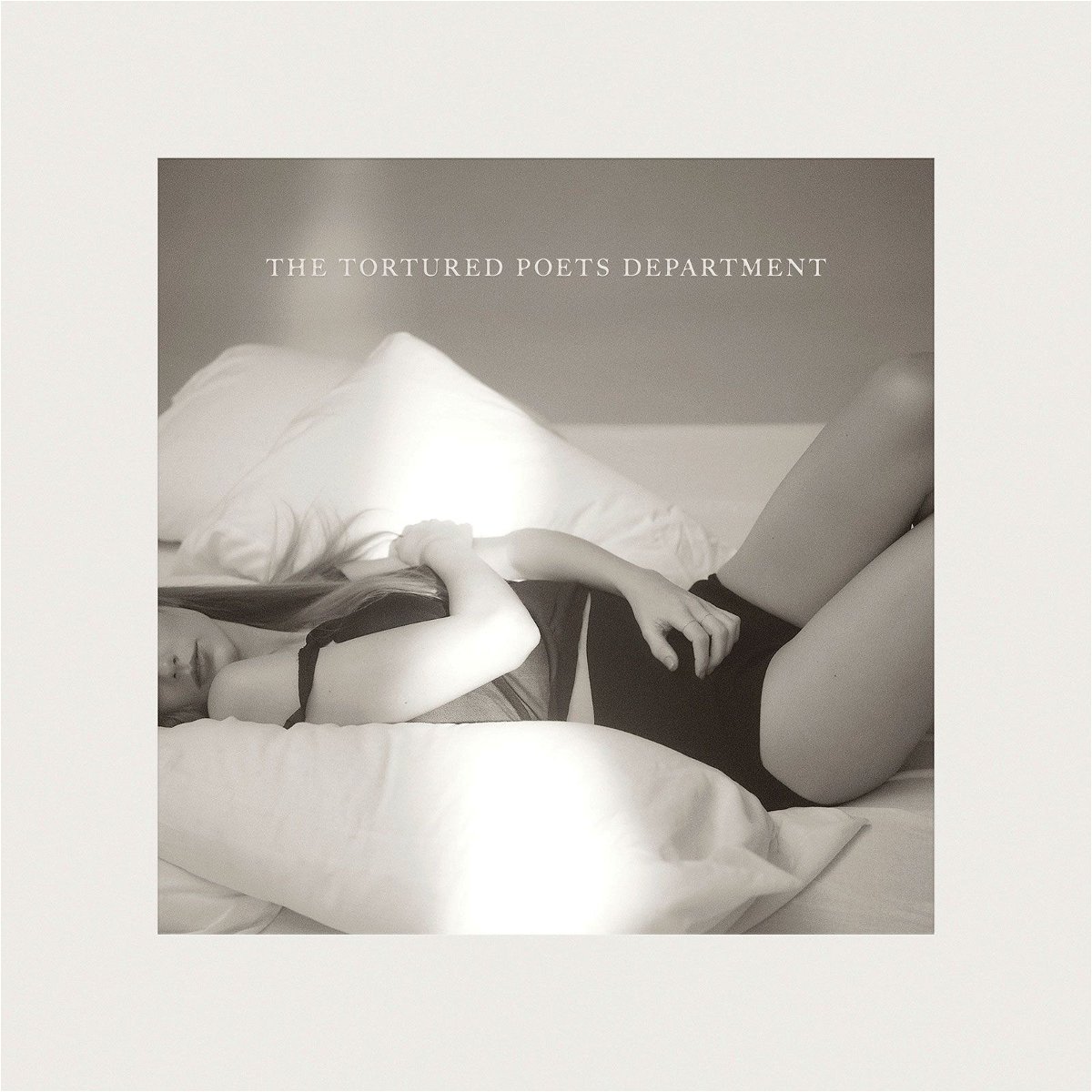 This cover image released by Republic Records show "The Tortured Poets Department" by Taylor Swift.