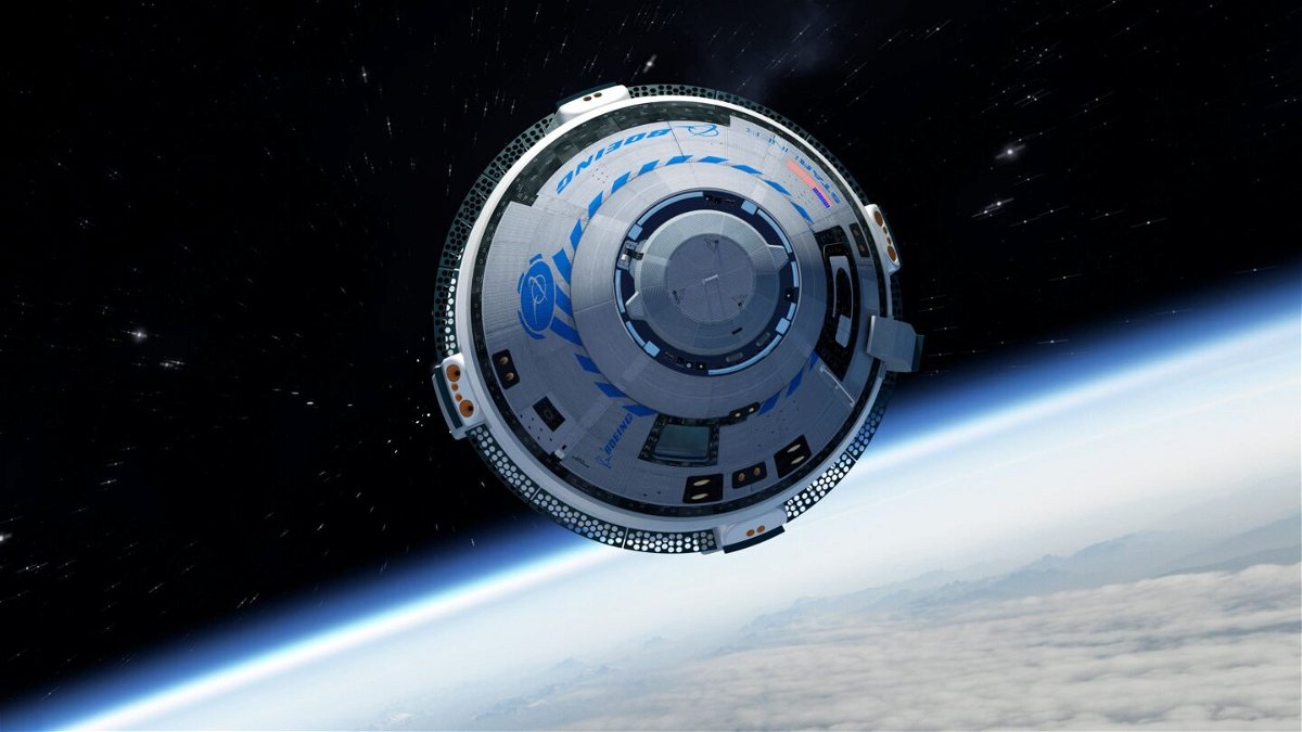 <i>Boeing via CNN Newsource</i><br/>Boeing developed the Starliner capsule as part of NASA's Commercial Crew Program. This rendering shows the spacecraft as it would appear in orbit.