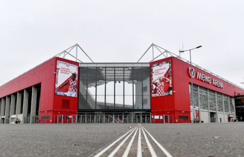 Mainz 05's MEWA Arena sits just outside of the evacuation zone.