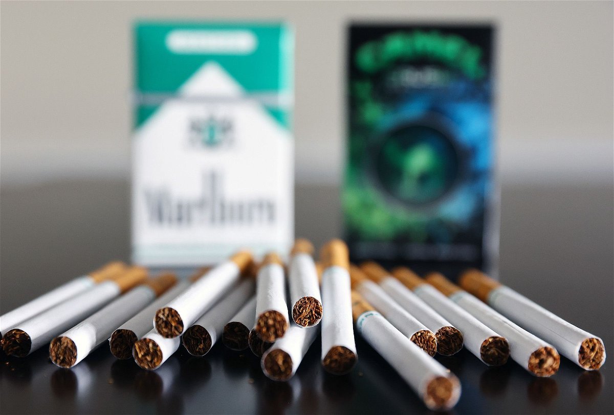<i>Mario Tama/Getty Images via CNN Newsource</i><br/>HHS Secretary Xavier Becerra said the decision on banning menthol cigarettes 