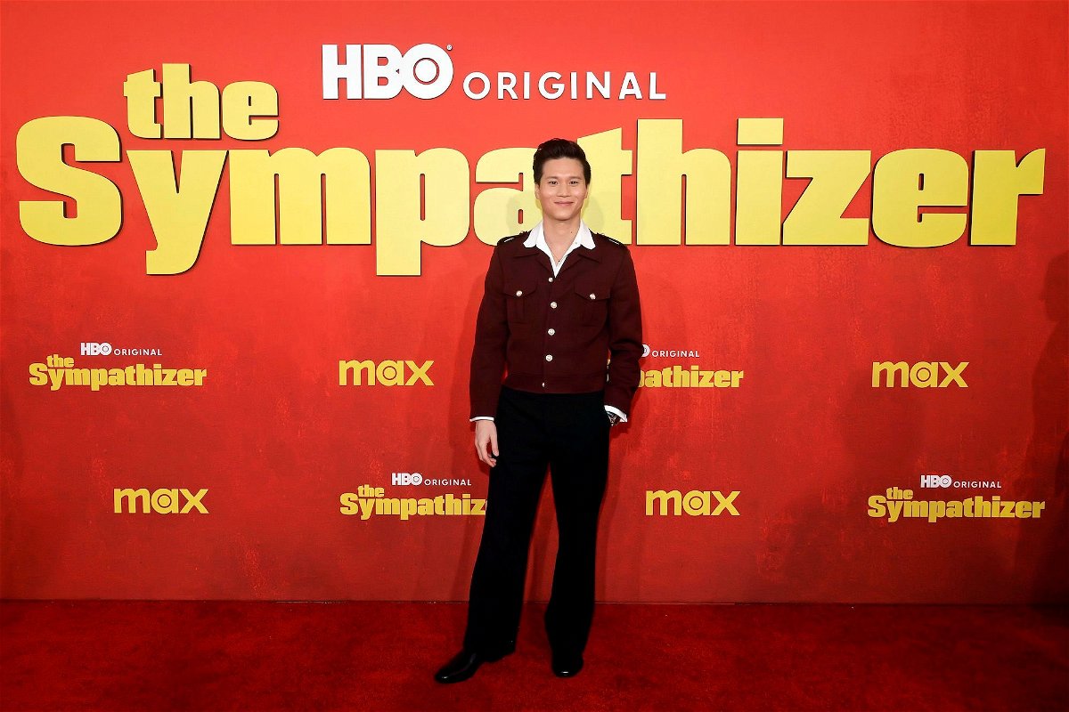 Hoa Xuande attends the Los Angeles Premiere of HBO Original Limited Series "The Sympathizer" at The Paramount LA on April 9
