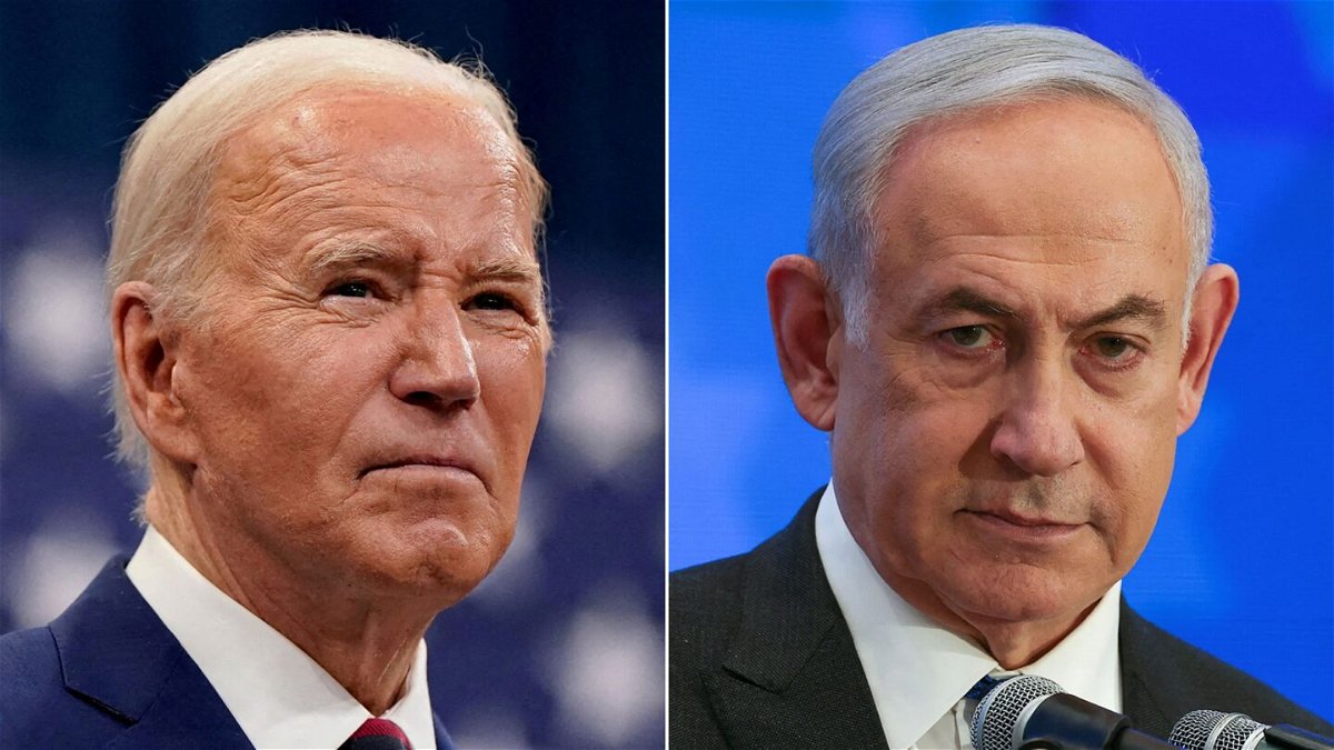 <i>Reuters via CNN Newsource</i><br/>President Joe Biden and Israeli Prime Minister Benjamin Netanyahu spoke by phone on Sunday