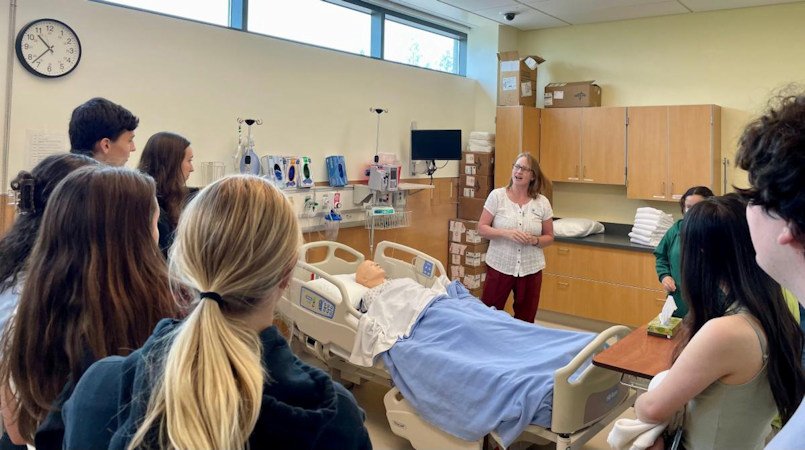 The Health Careers Expo includes a close look at COCC's innovative facilities.