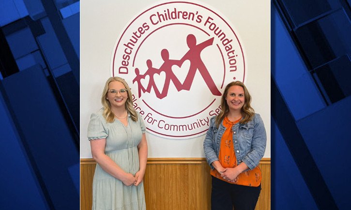 Brieanna Rogers, Every Child Central Oregon's project manager, and Melissa Williams, ECCO's executive director.