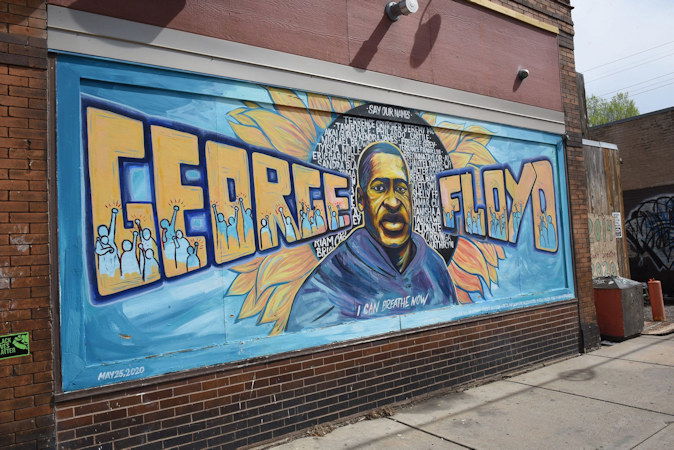 In May 2020, Floyd was murdered by Minneapolis Police Officer Derek Chauvin right outside this convenience store and sparked nationwide protest over police brutality.