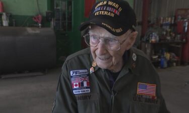 World War II veteran Andrew Kiniry