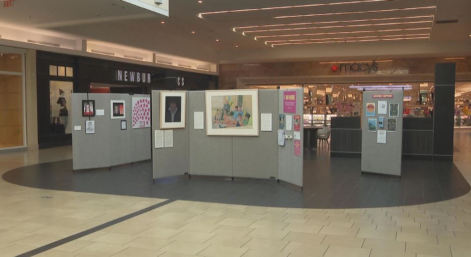 <i>WBZ via CNN Newsource</i><br/>A traveling pop-up art display has a new permanent home at the Northshore Mall. 