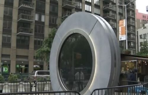 "The Portal" art installation in New York City has been temporarily shut down.