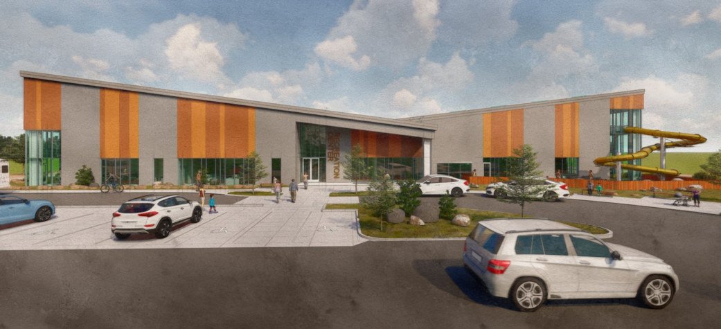 Rendering of new Redmond Community Recreation Center