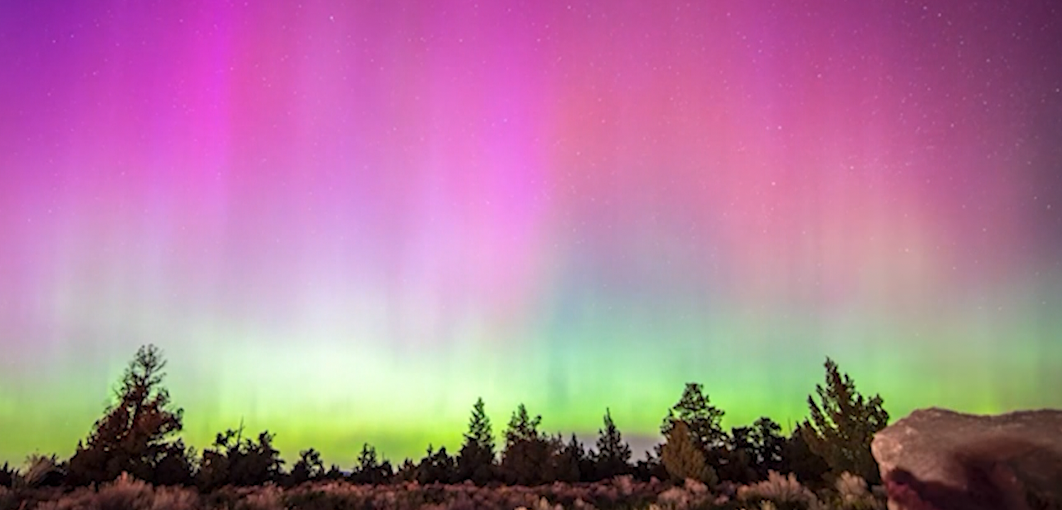 Central Oregon experiences a spectacular celestial event – the Northern lights – KTVZ