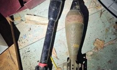 A rocket-propelled grenade and one mortar round were found in South Carolina over the weekend