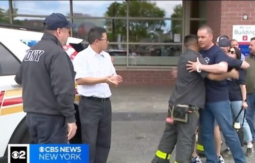 NEW YORK -- A firefighter injured in the line of duty was released from Jacobi Medical Center on Sunday. A life-saving drug to reverse poisoning from smoke inhalation is credited with saving Kevin Paulicelli's life.