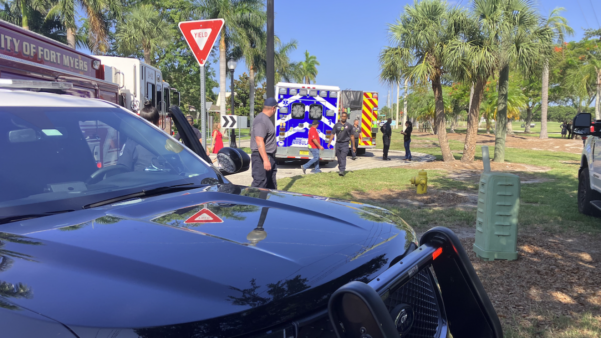 <i>WFTX via CNN Newsource</i><br/>Crews investigate the death of a woman who's body was found in a Fort Myers storm drain.