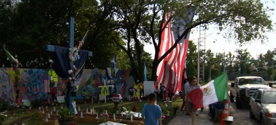 <i>WJZ via CNN Newsource</i><br/>The memorial set up on Fort Armistead Road also hit a milestone on Saturday: a final vigil. The artist who helped start the memorial is now trying to find it a permanent home.