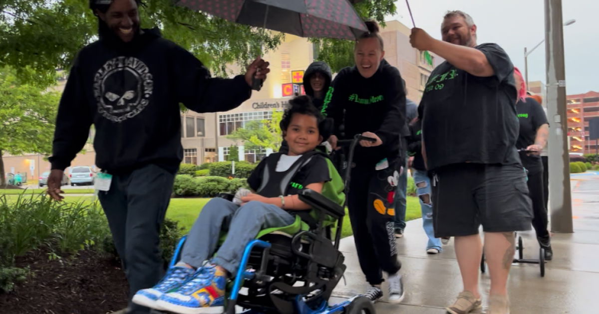 <i>WTKR via CNN Newsource</i><br/>8-year-old Landyn Davis returns home after he was hit by a stray bullet while inside his Virginia Beach home on Feb 13.