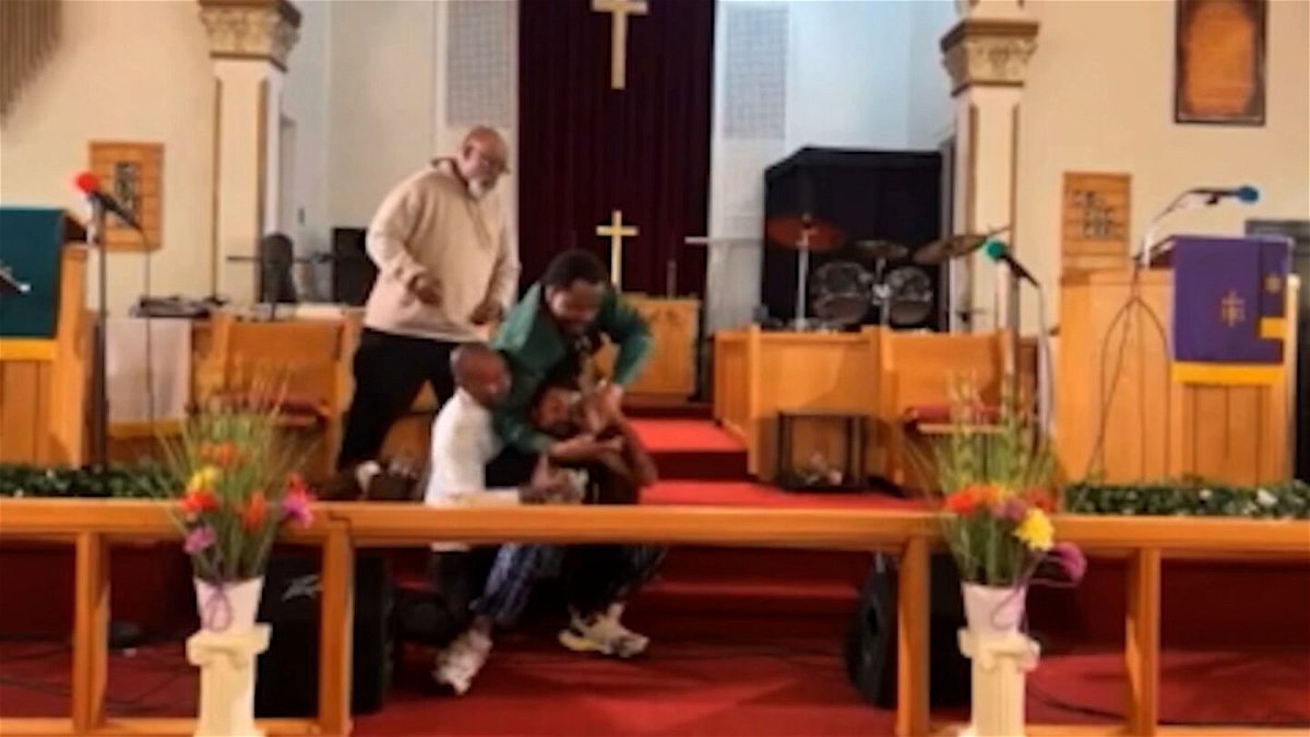 <i>Jesus' Dwelling Place Church via CNN Newsource</i><br/>An armed man gave no warning as he walked toward the front of Jesus’ Dwelling Place Church in Pennsylvania on May 5.