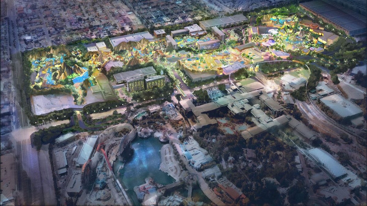<i>Courtesy Disney via CNN Newsource</i><br/>Rezoning means more room for themed lands and attractions.