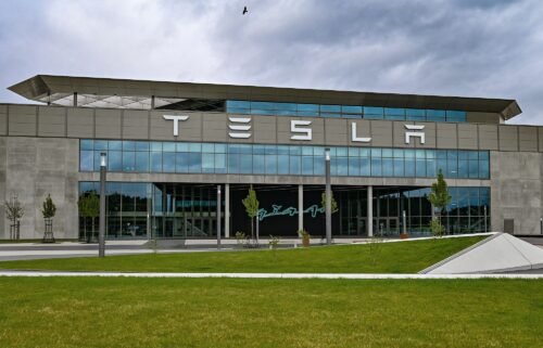 Tesla's factory in Grünheide near Berlin