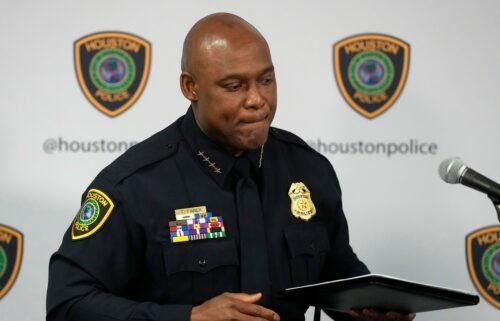Troy Finner served as the chief of the Houston Police Department since 2021