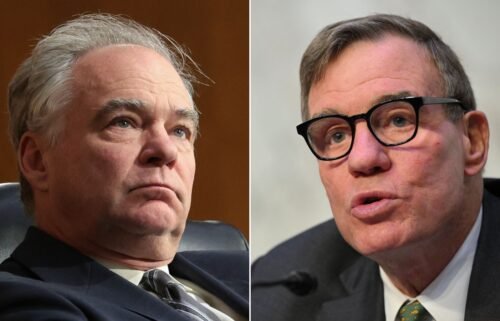 Virginia Democratic senators Tim Kaine and Mark Warner would not agree to fast-track the legislation of a stopgap bill to extend current federal aviation programs.