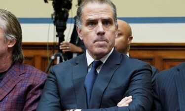 Hunter Biden is seen as he makes a surprise appearance at a House Oversight Committee meeting on January 10.  A federal appeals court on May 9 refused to throw out Biden’s federal gun indictment.