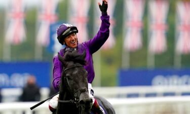 Jockey Frankie Dettori is hoping to win his first Kentucky Derby this year.