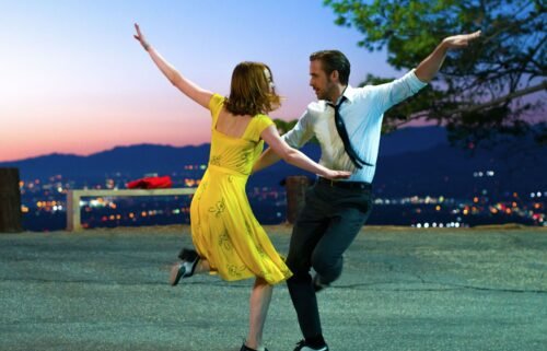 Emma Stone and Ryan Gosling in 2016's "La La Land" film.