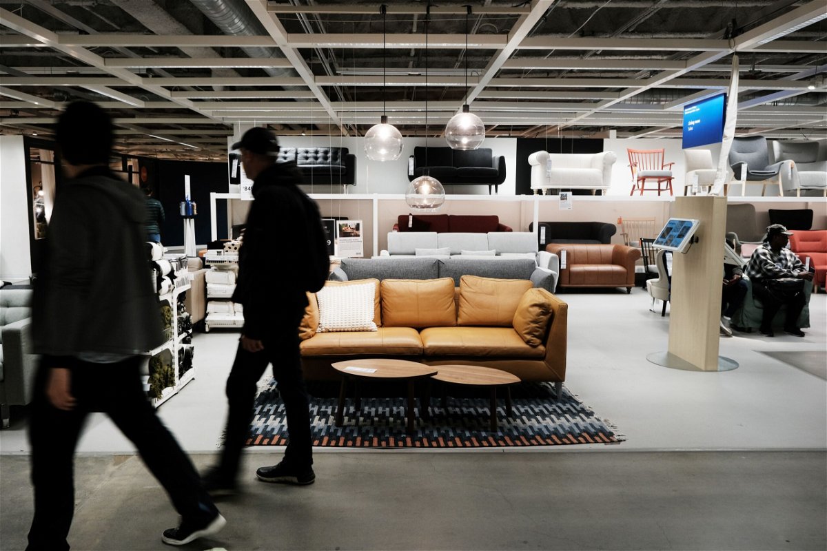 <i>Spencer Platt/Getty Images/File via CNN Newsource</i><br/>Ikea is cutting prices across hundreds of its furniture and home goods products.