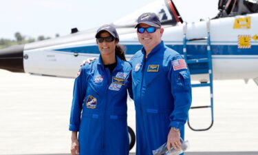 NASA astronauts Suni Williams