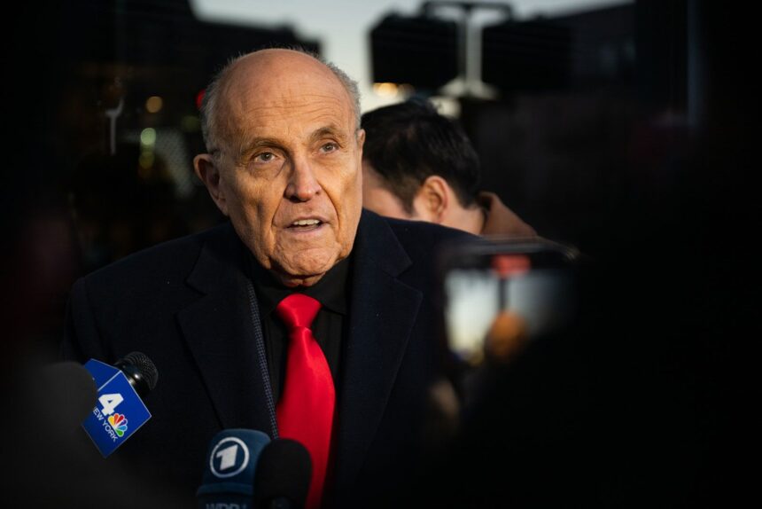 Rudy Guiliani’s radio show has been canceled after he repeatedly ...