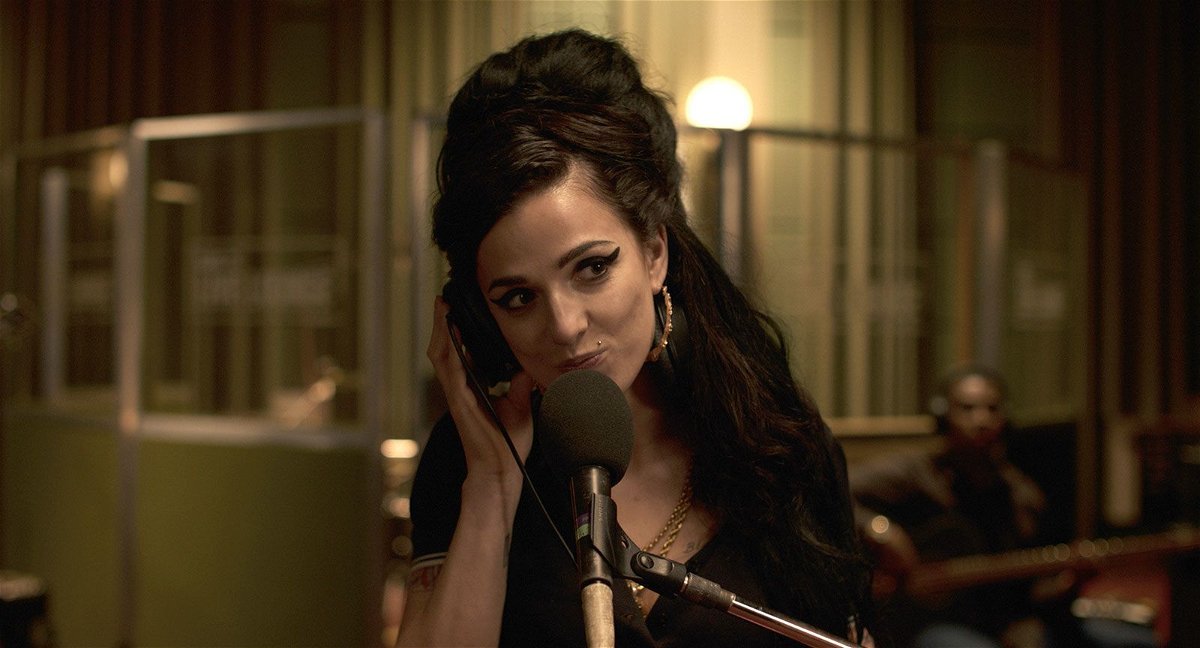 <i>Focus Features via CNN Newsource</i><br/>Marisa Abela as Amy Winehouse in 
