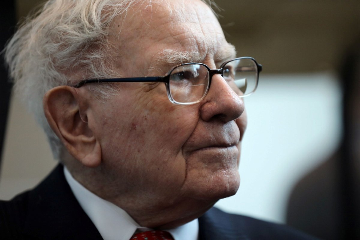 <i>Scott Morgan/Reuters via CNN Newsource</i><br/>Berkshire Hathaway Chairman Warren Buffett seen at the annual Berkshire shareholder shopping day in Omaha