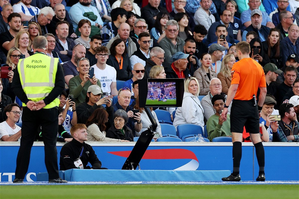 <i>Ryan Pierse/Getty Images via CNN Newsource</i><br/>Premier League clubs will vote on whether to scrap VAR from next season.