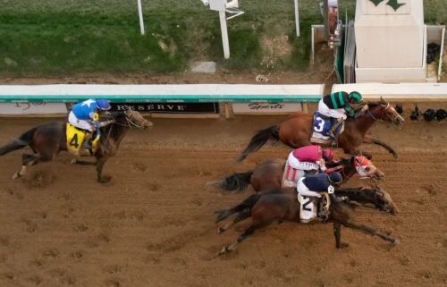 Mystik Dan finished narrowly ahead of his rivals in a dramatic finish at the 2024 Kentucky Derby.